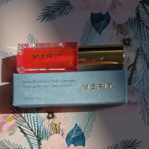 Merit Shade Slick Gelee Tinted Lip Oil - Les Deux